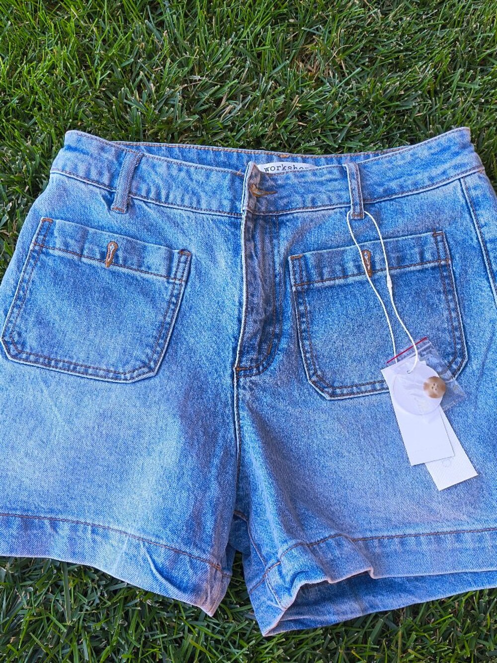 NEW WITH TAGS | Workshop Republic Denim Shorts | Size 8